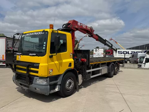 DAF CF75.360 6X2 + HMF1820 BJ2006