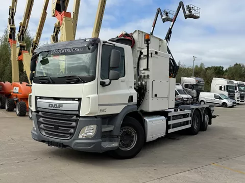DAF CF 330 6x2 ZEILADER+KETTINGSYSTEEM