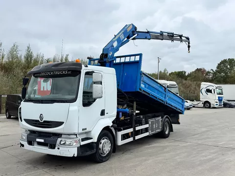 Renault Midlum 220 16T KIPPER+KRAAN